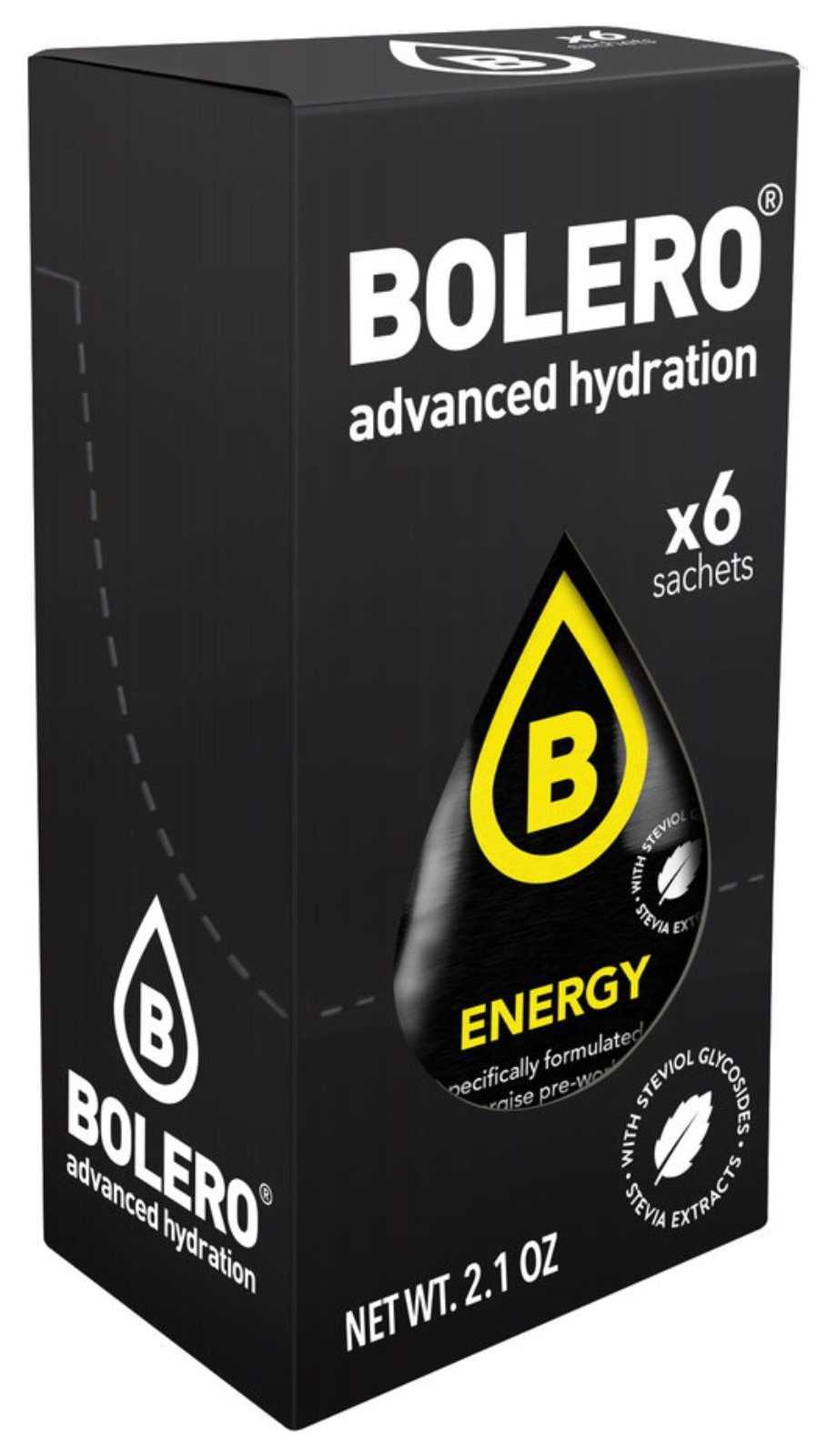 Bebida Bolero Bolero Energy 6x 7 g
