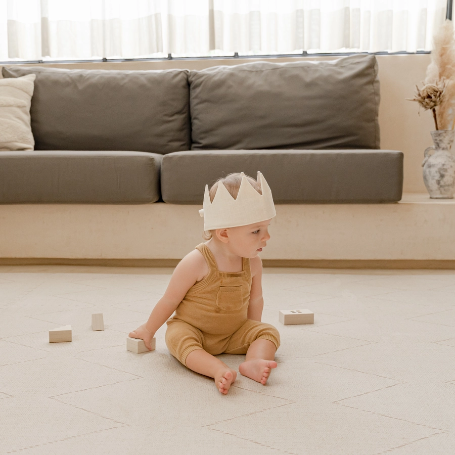toddlekind Prettier Puzzle Spielmatte Tulum Bone 120 x 180 cm