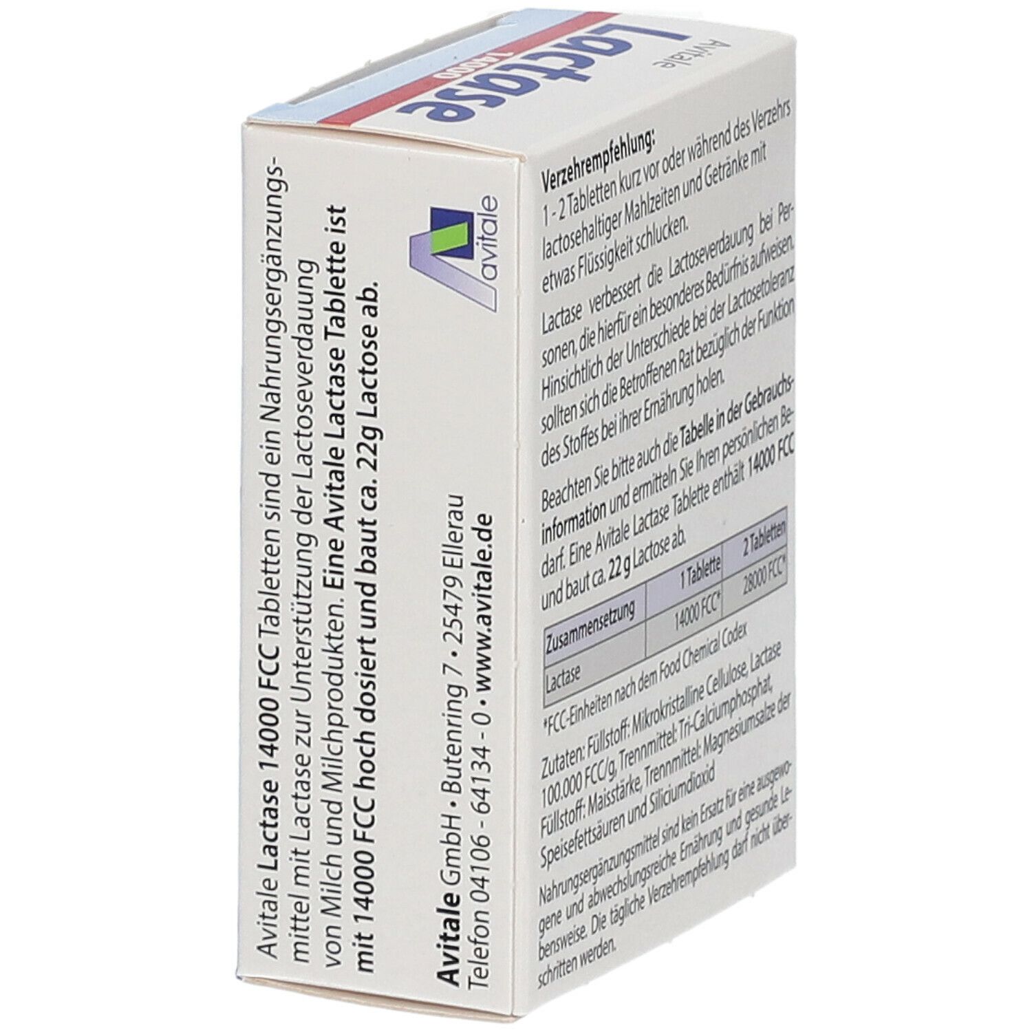 Avitale Lactase 14000 FCC