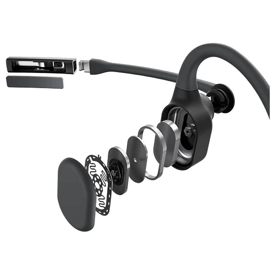 Shokz OpenComm2 UC avec adaptateur sans fil USB-A Noir - Casque sans fil