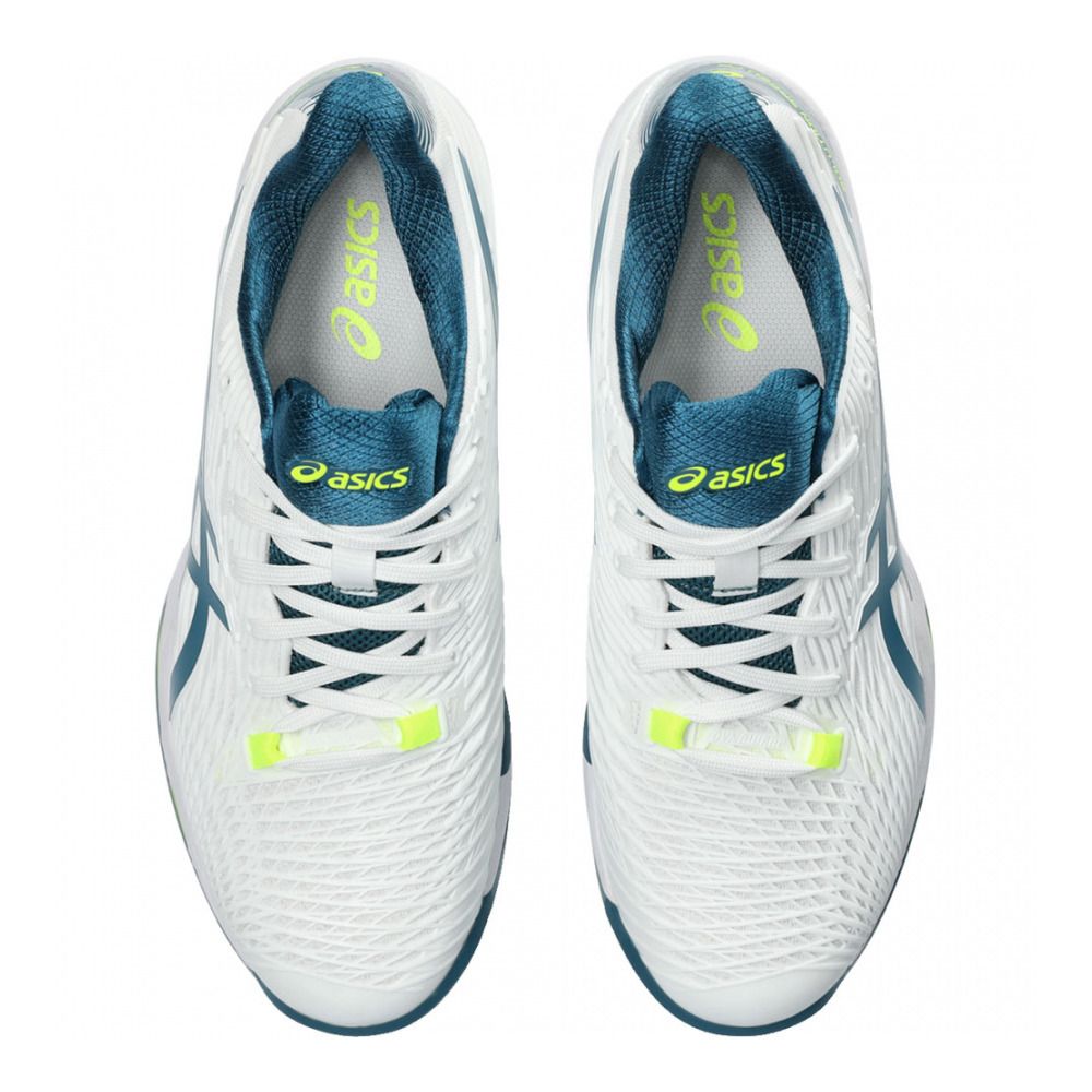 Asics SOLUTION SPEED FF 2 CLAY - Chaussures de tennis Homme white/restful teal