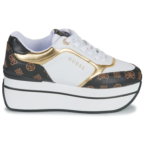 Guess - CAMRIO - Blanc / Noir / Marron