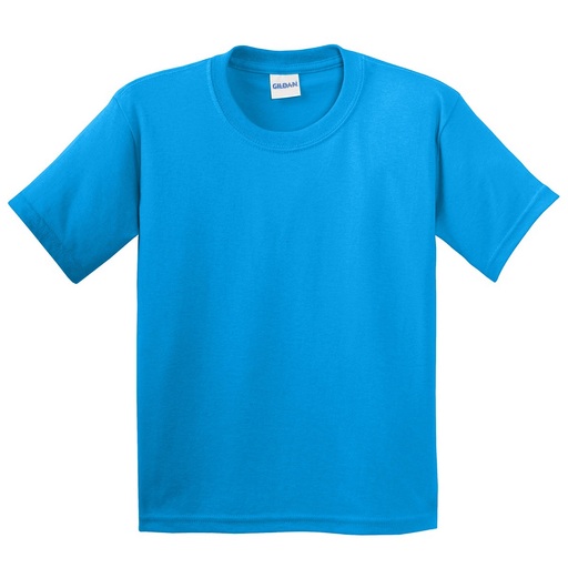 Camiseta básica de manga curta Gildan, elegante e macia