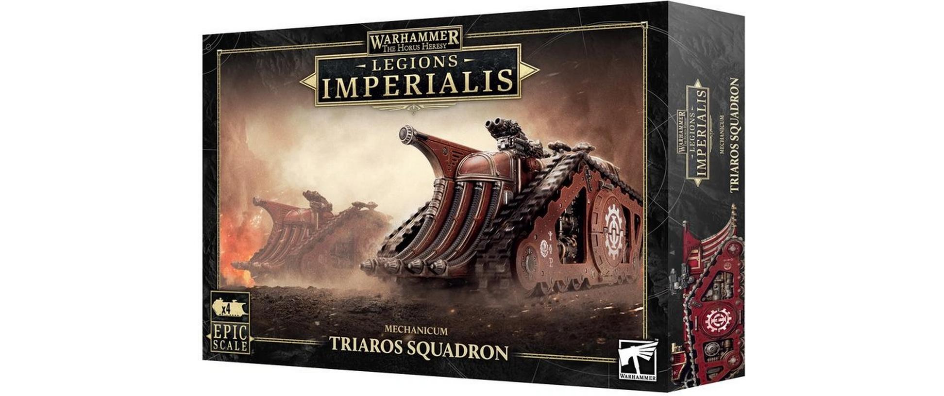 Figurenset Warhammer Legion Imperialis Trairos SquadronWarhammer Legions Imperialis: Mechanicum Trairos Squadron – Bausatz