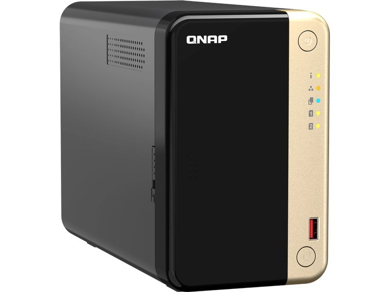 QNAP NAS TS-264 Kompaktes NAS mit überragender Leistung und 2 Laufwerkschächten