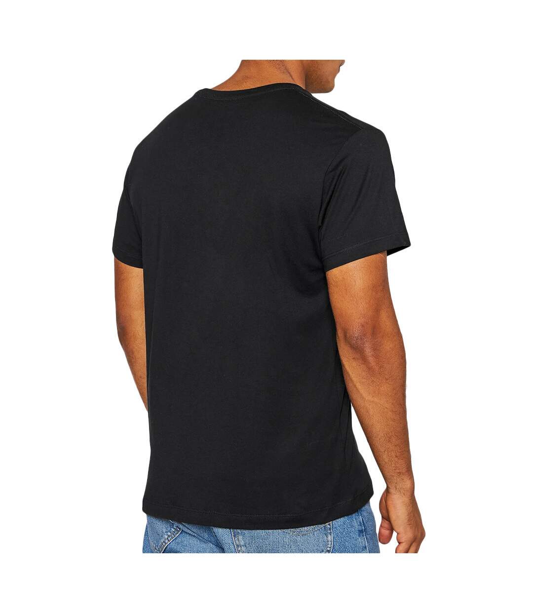 T-shirt Noir Homme Pepe Jeans Eggo N