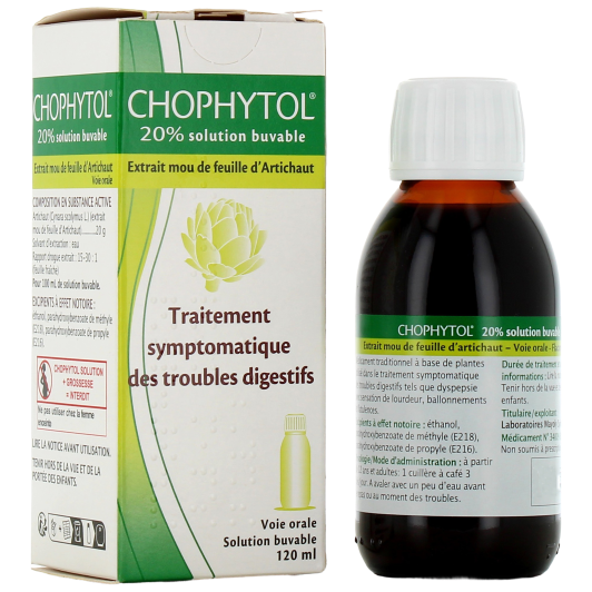 Chophytol : médicament pour troubles digestifs - Digestion difficile