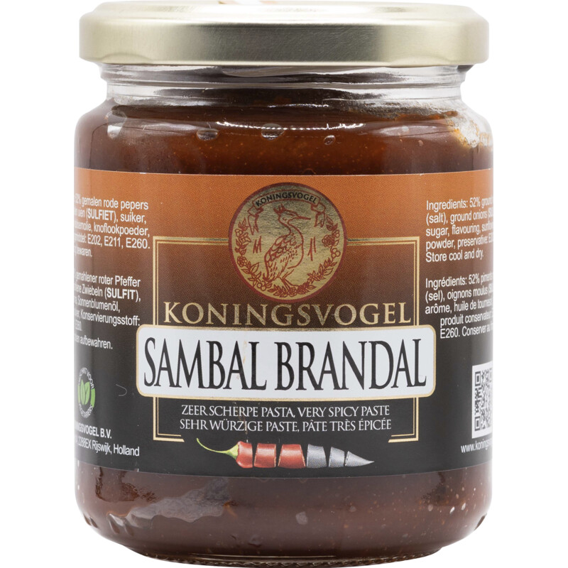 Koningsvogel Sambal brandal