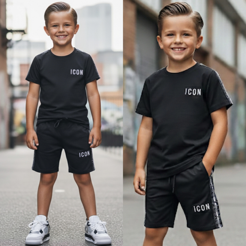 Icon fast life set - zwart (verzenddatum 27 feb)