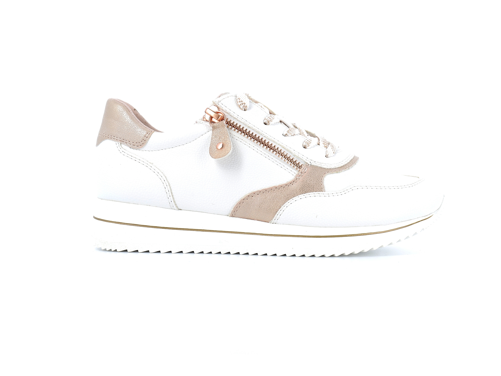 Jana  shoes-23763 Synthétique Blanc Bronze