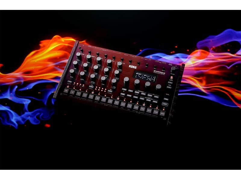 Korg Drum Machine Drumlogue Flexible, hybride Drum-Machine