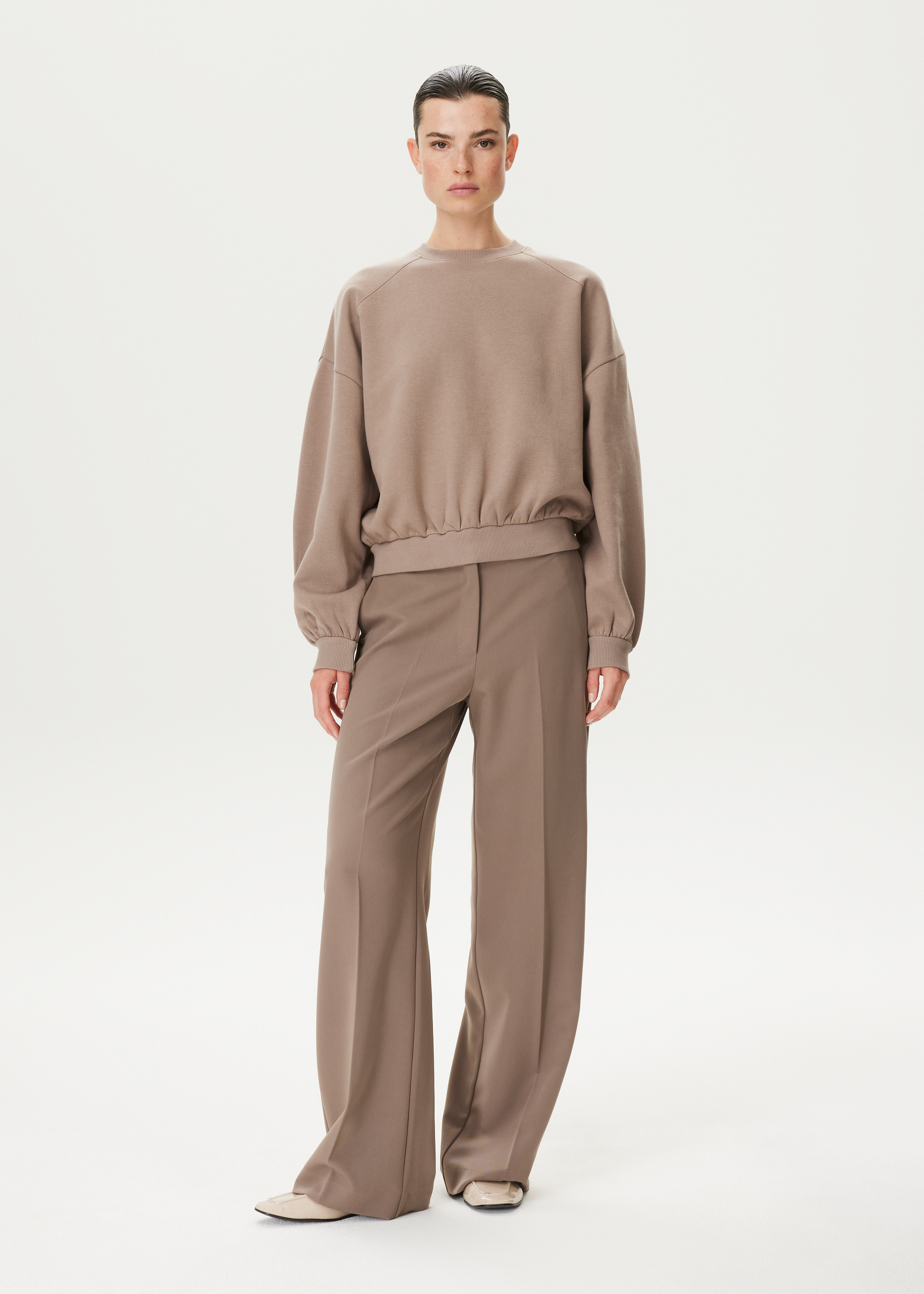 Sweater met ballonmouwen