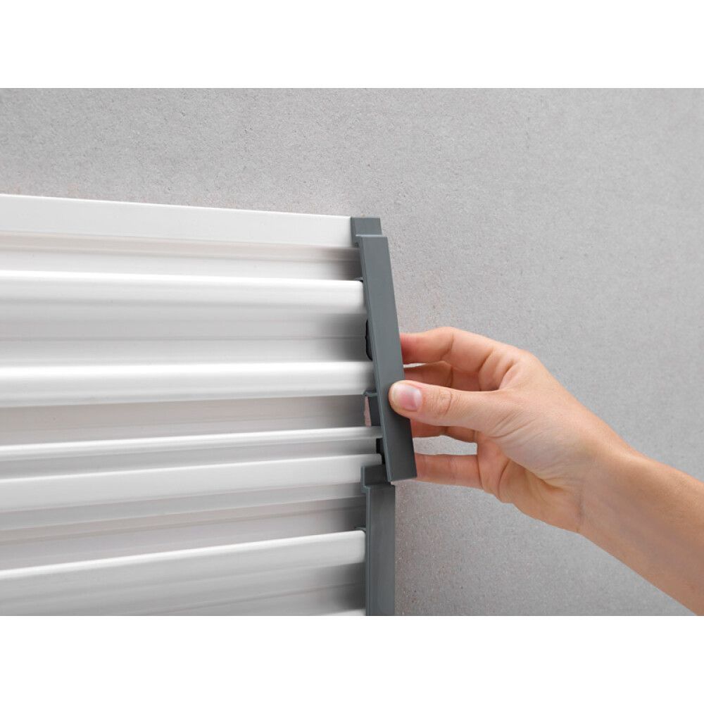 ENDESTYKKER TIL VEGGSKINNE STANLEY TRACK WALL SYSTEM 4-PACK