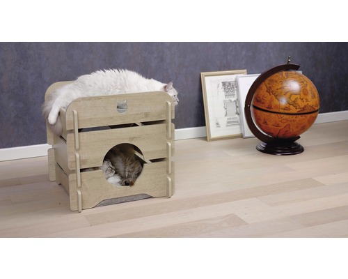 Kattenmeubel Catit Vesper Cottage 50 x 50 x 49 cm Eiken