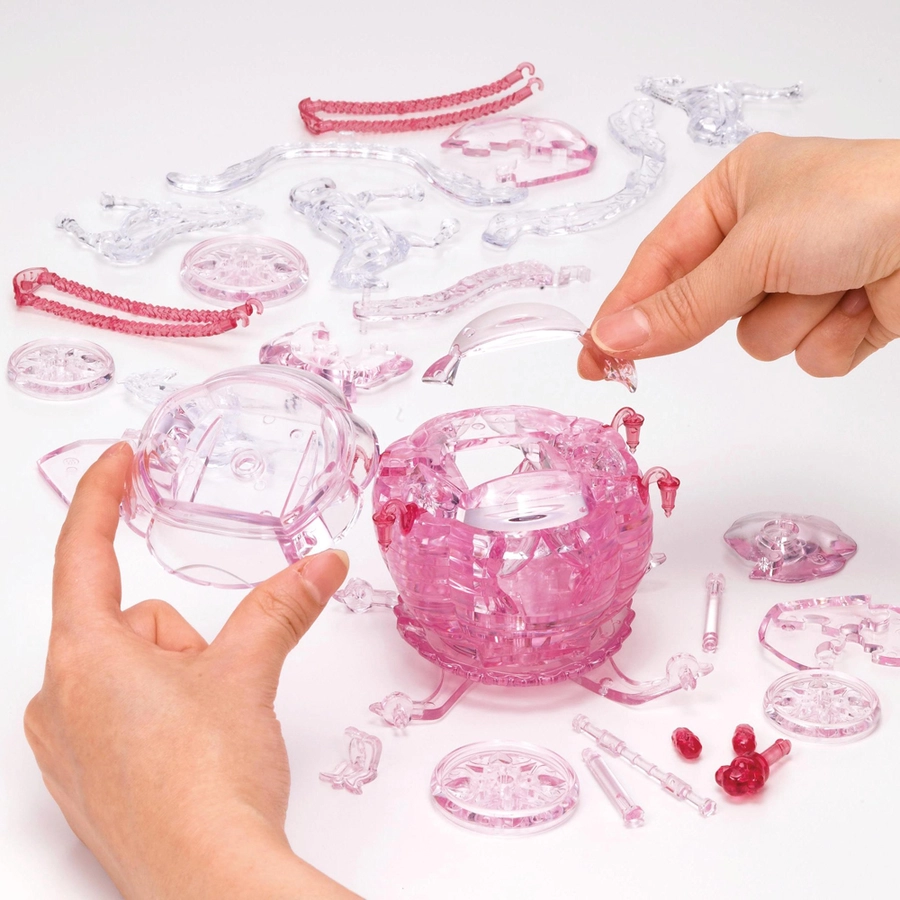 HCM Kinzel Crystal Puzzle Königliche Kutsche Mehrfarbig