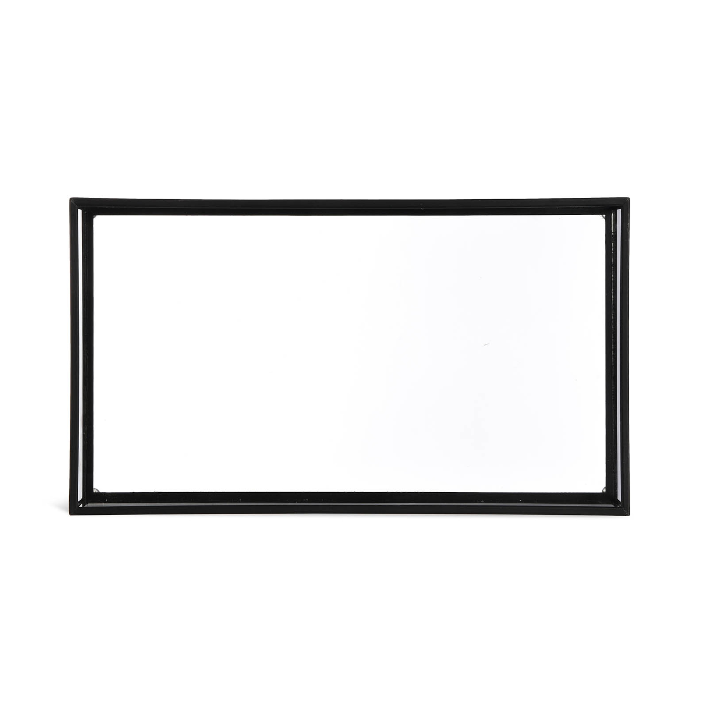 schwarz, L 30 x B 17 x H 3,5 cm