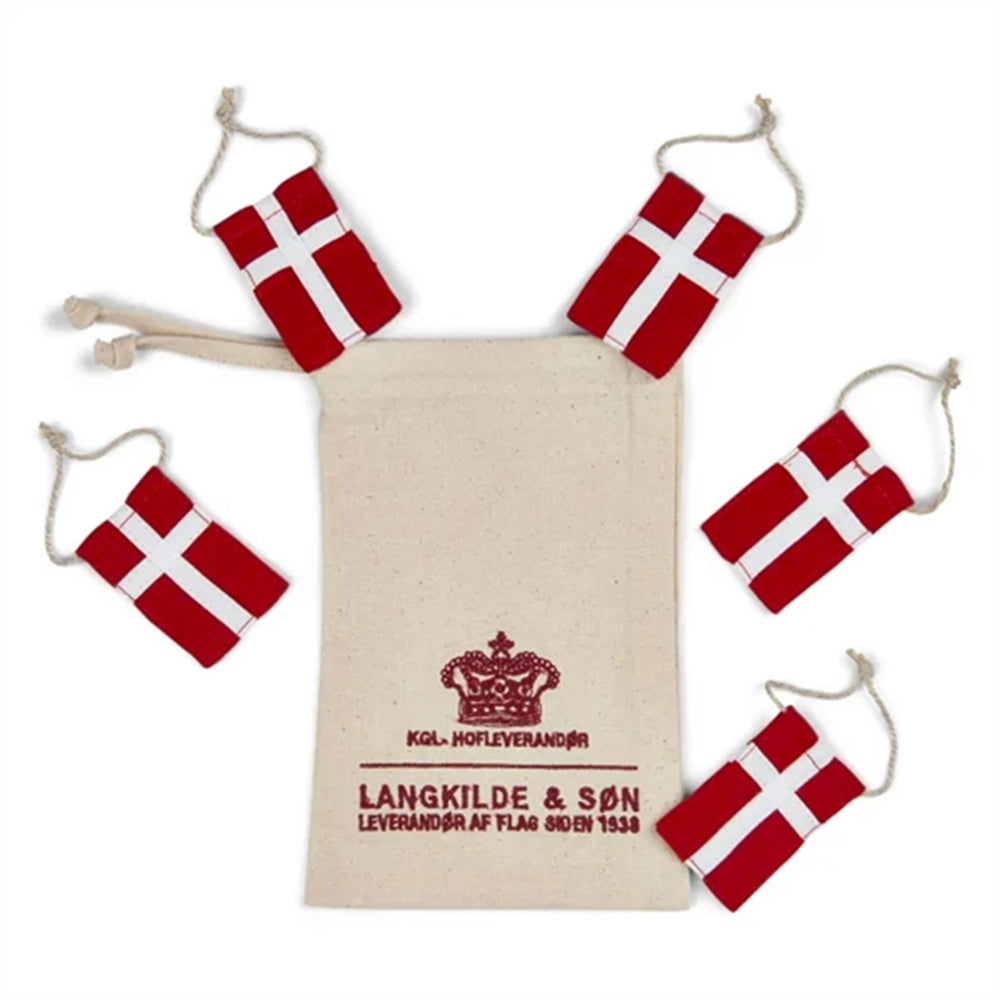 Pynteflag 5 stk - Langkilde & Søn → Luksusbaby.dk