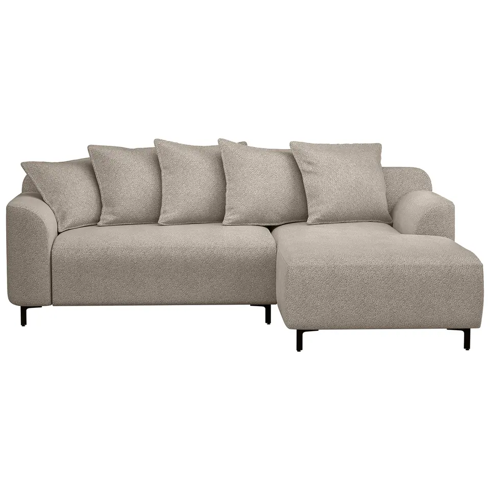 Bank Elsa met chaise longue rechts - stof Anthology - beige