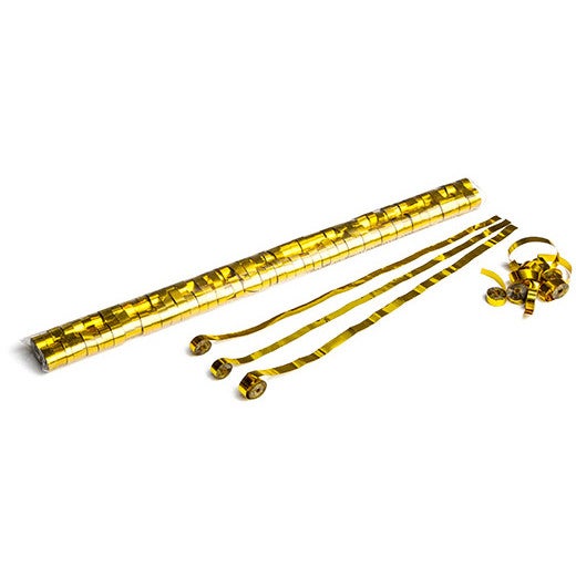 Magic FX STR05GL metallic streamers 5mx0.85cm goud 100st
