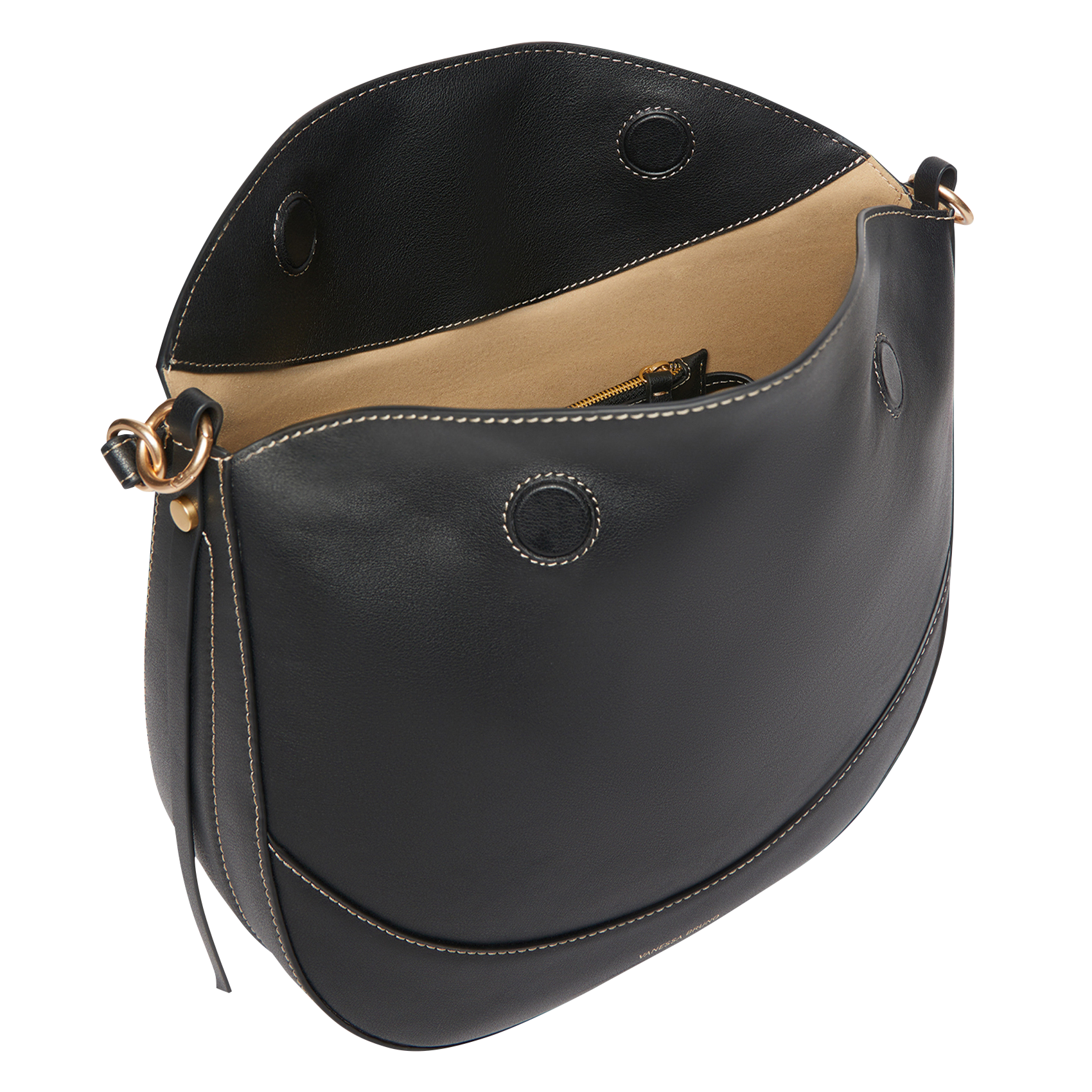 DAILY - Sac épaule en cuir | Noir