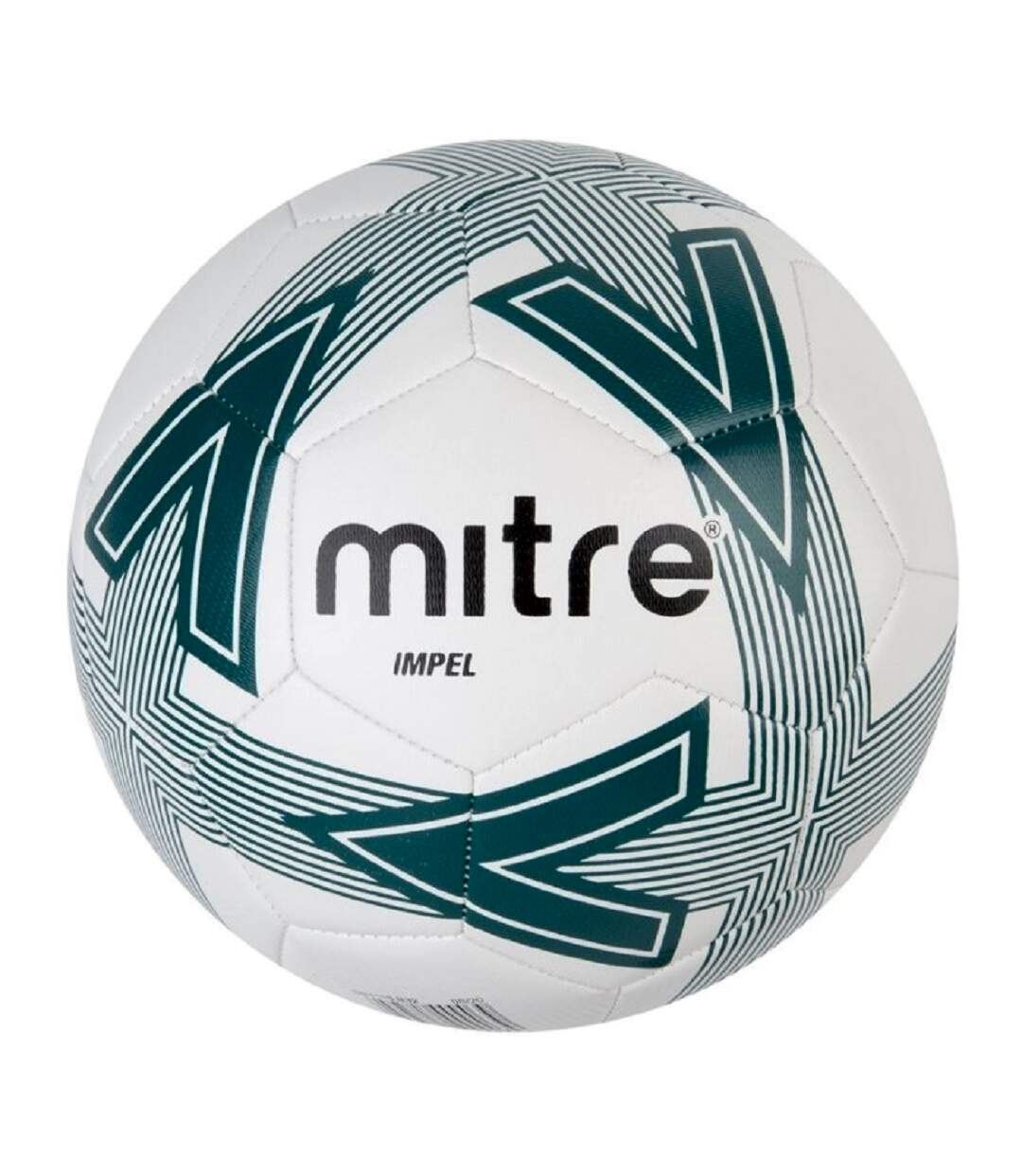 Mitre - Ballon de foot IMPEL (Blanc / Vert pâle) (Taille 5) - UTCS595