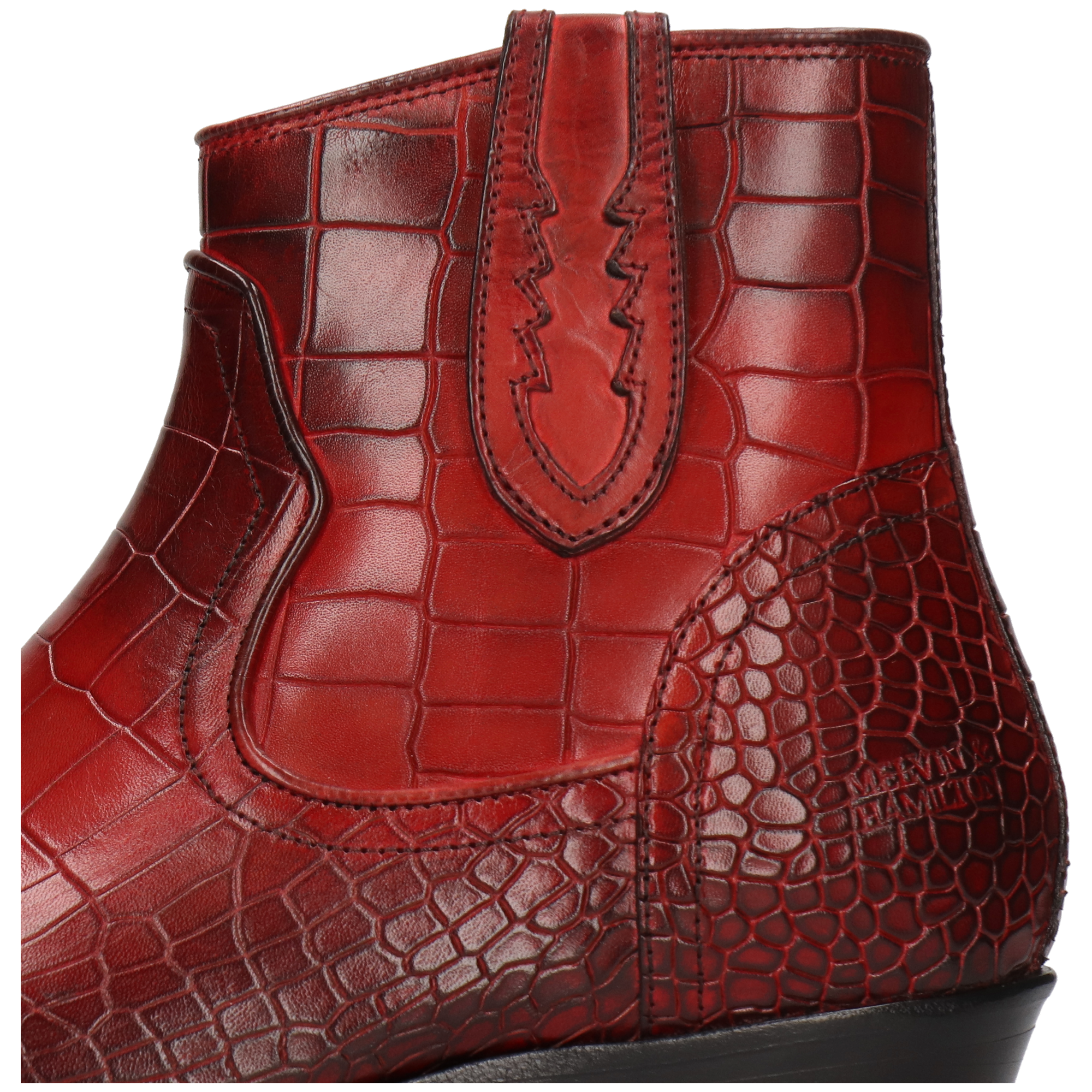 SHYLA 2 - Bottines à talon cubain | Rouge