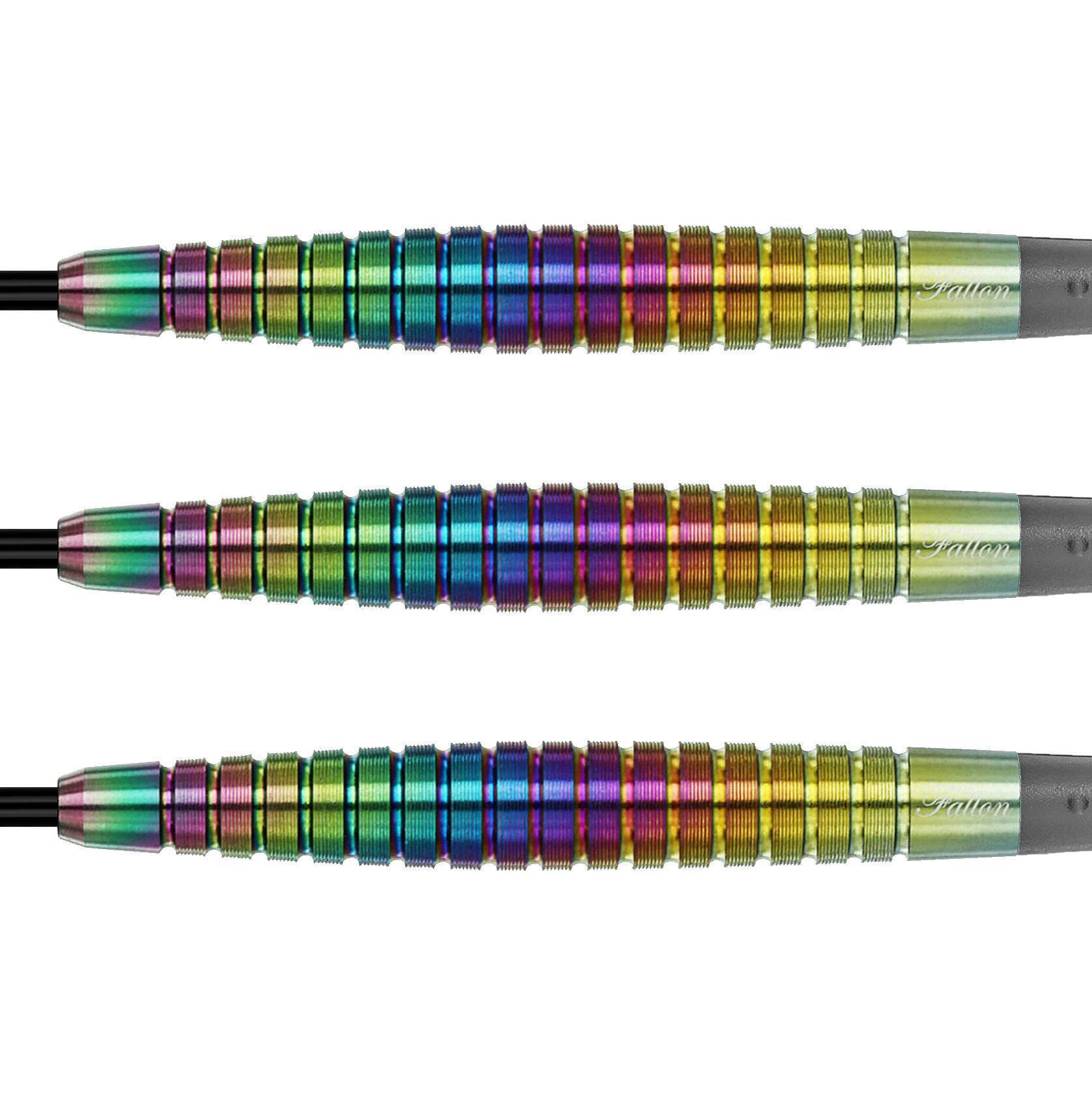 Dynasty - A-Flow Black Line - Fallon Sherrock Rainbow MG - Steeldart
