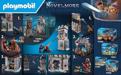 Playmobil 71298 Novelmore vs Burnham Raiders Turneringsarena