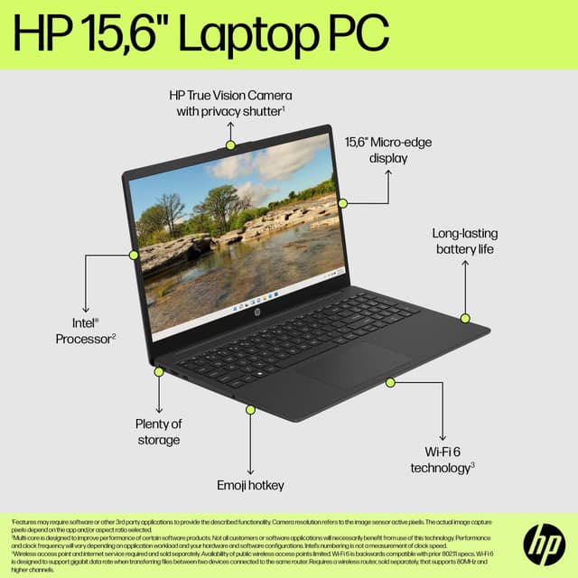 HP Laptop i3/8/128 15,6