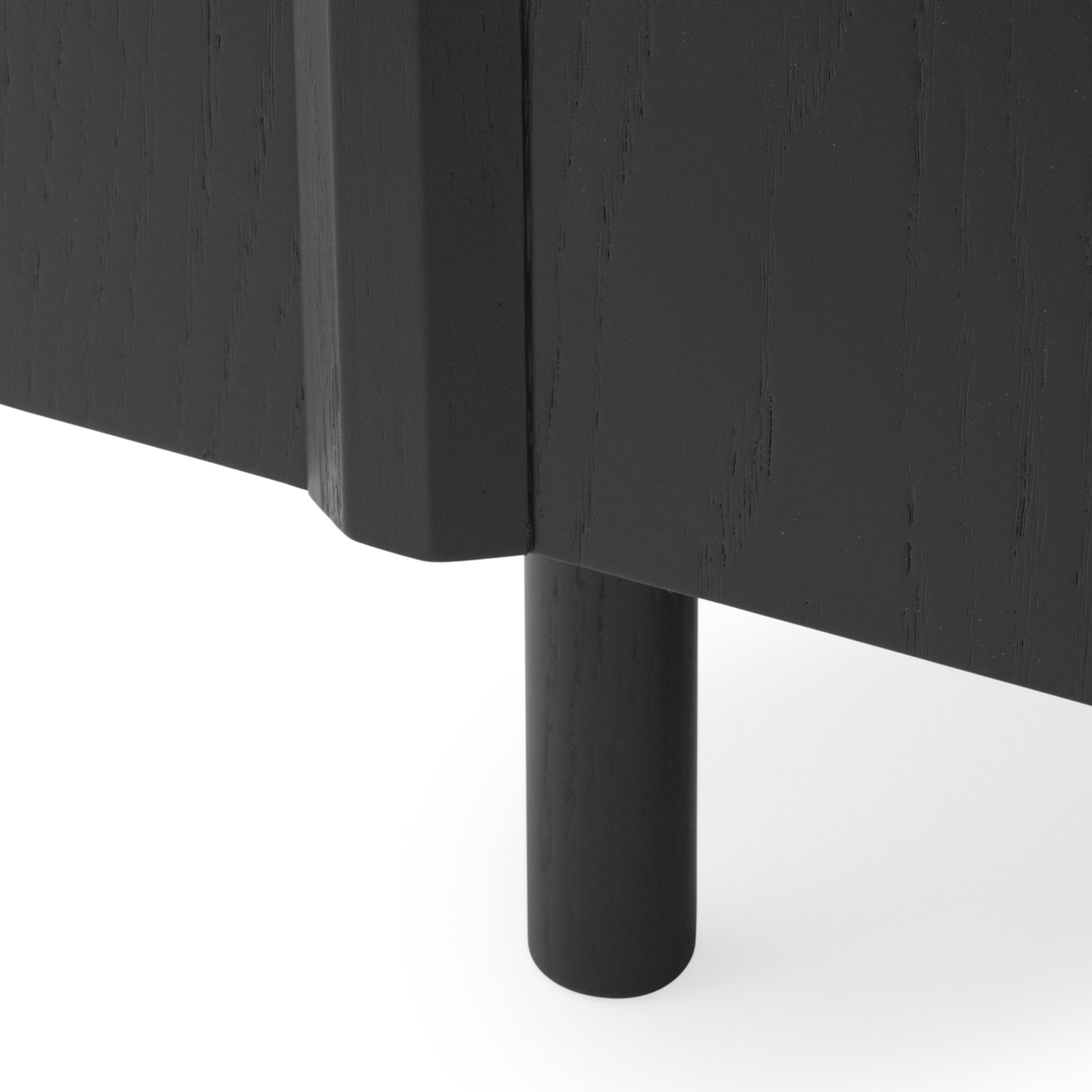 Normann Copenhagen Rib Dressoir - Eiken - Zwart