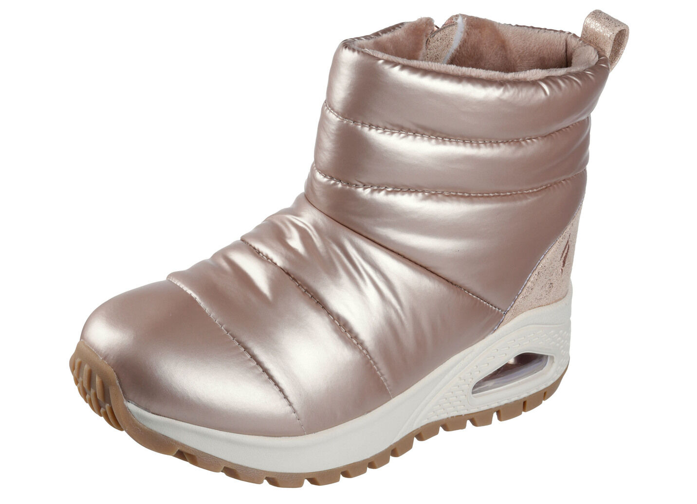 SKECHERS, gefütterte Damen-Boots, Winterschuhe, mit Reissverschluss