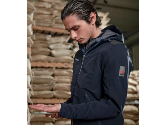 Softshell de travail Stretch Evolution Würth MODYF Bleue Royale