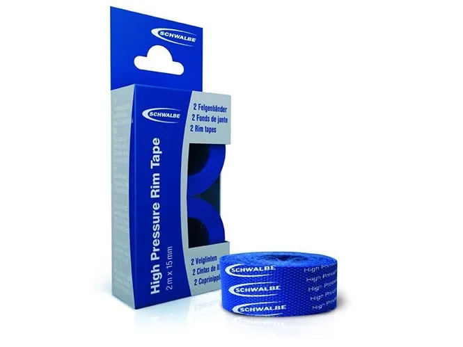 SCHWALBE High Pressure Cloth Rim Tape 15 mm, 2 m roll