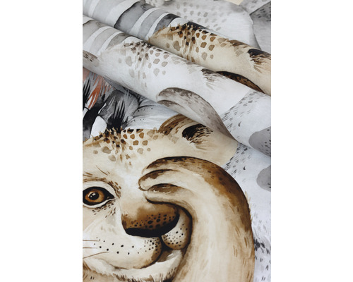 Vliesbehang 252521 Bambino XIX dieren grijsbruin