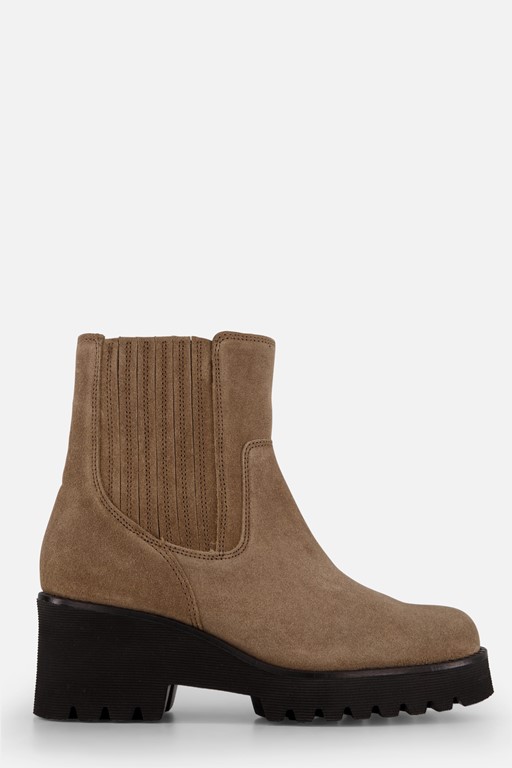 Gabor Chelsea boots taupe Suede