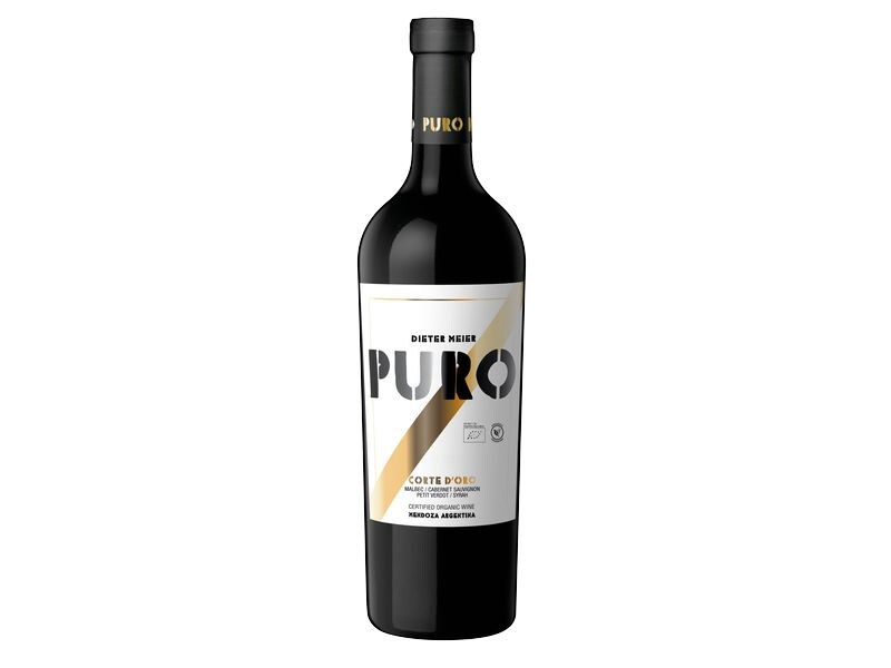 Dieter Meier Puro Corte d'Oro 0.75 l Voller, kräftiger Wein mit viel Würze, solider Struktur und viel saftiger Frucht
