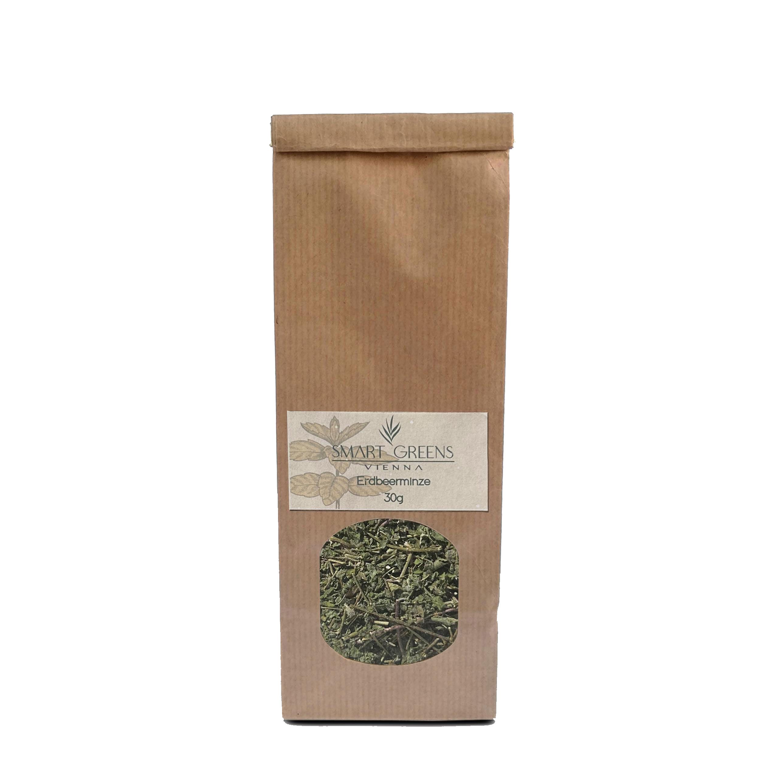 SMART GREENS ERDBEERMINZE getrocknet, 60g