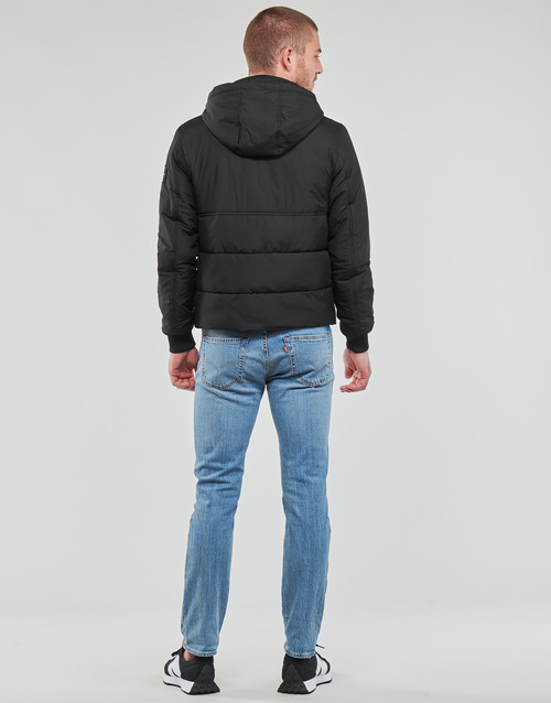 Calvin Klein Jeans - HOODED HARRINGTON JACKET Negro