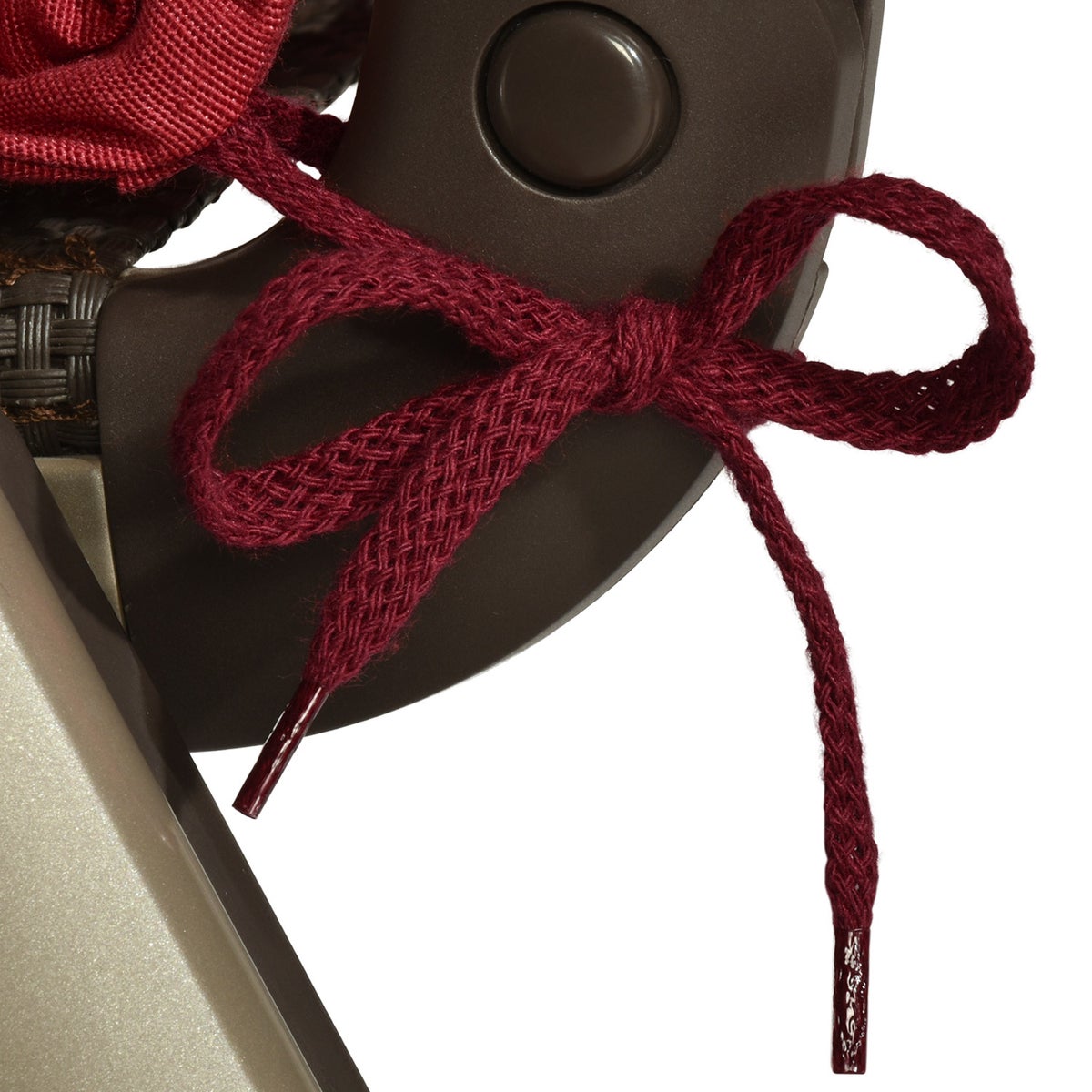 Beautissu Flair NL Lage Rugstoel 100x50x8cm Rood