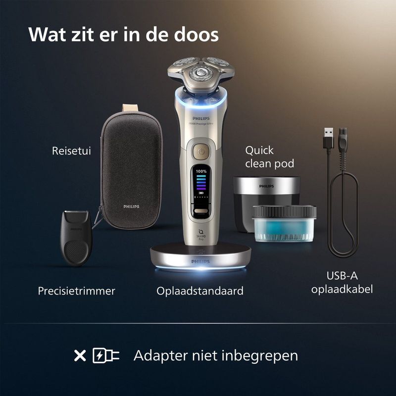 Philips - i9000 Prestige Ultra - Elektrisch Scheerapparaat - Goud - XP9403/31