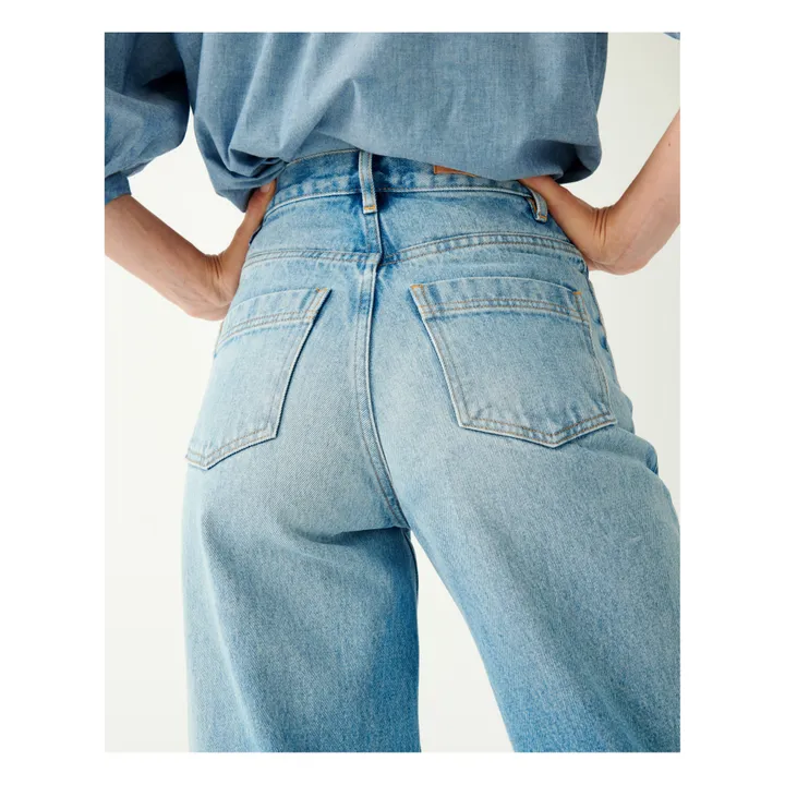 Sessùn Jean Bay Cruise Coton Bio | Bleu
