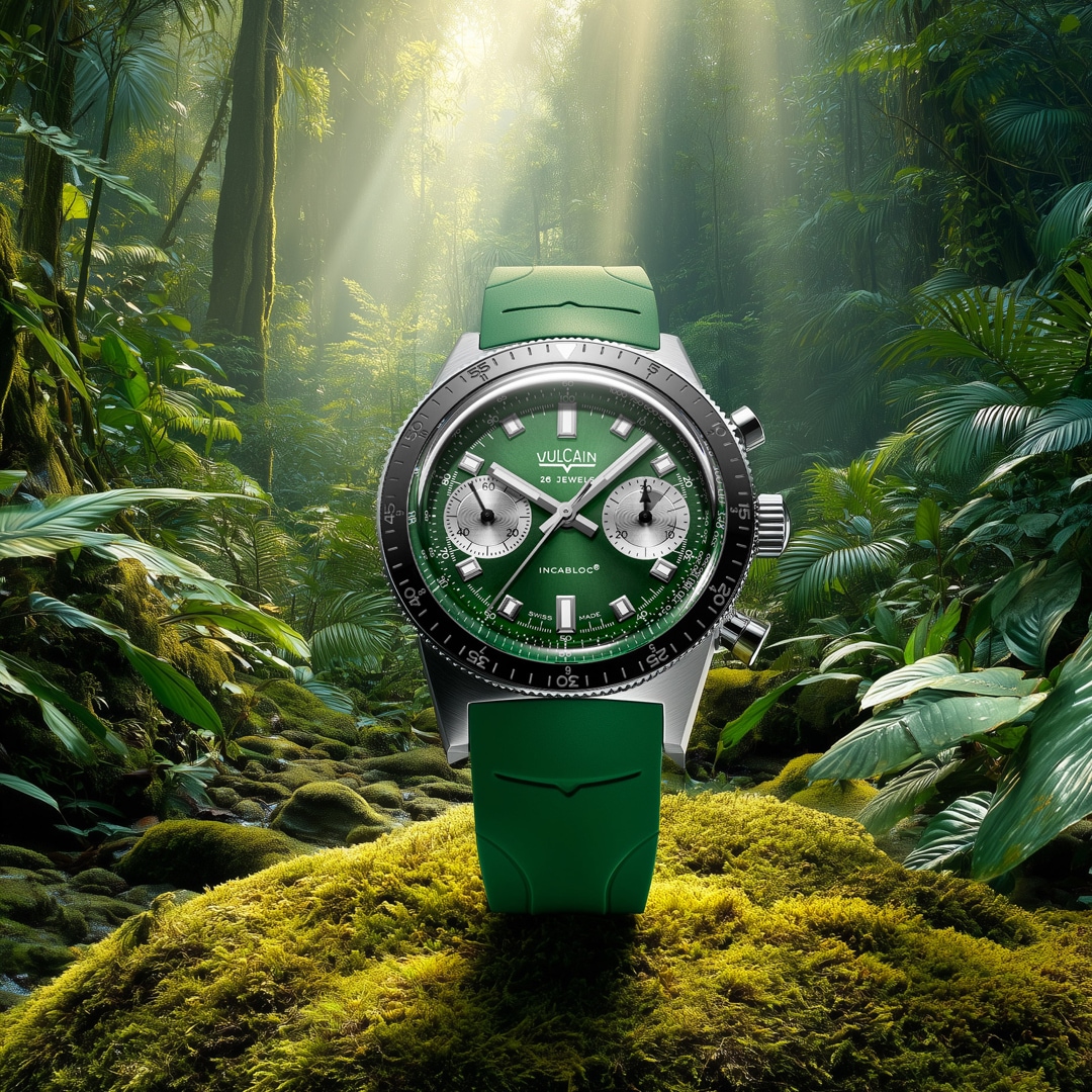 Vulcain Skindiver Chronograph Green Limited Edition