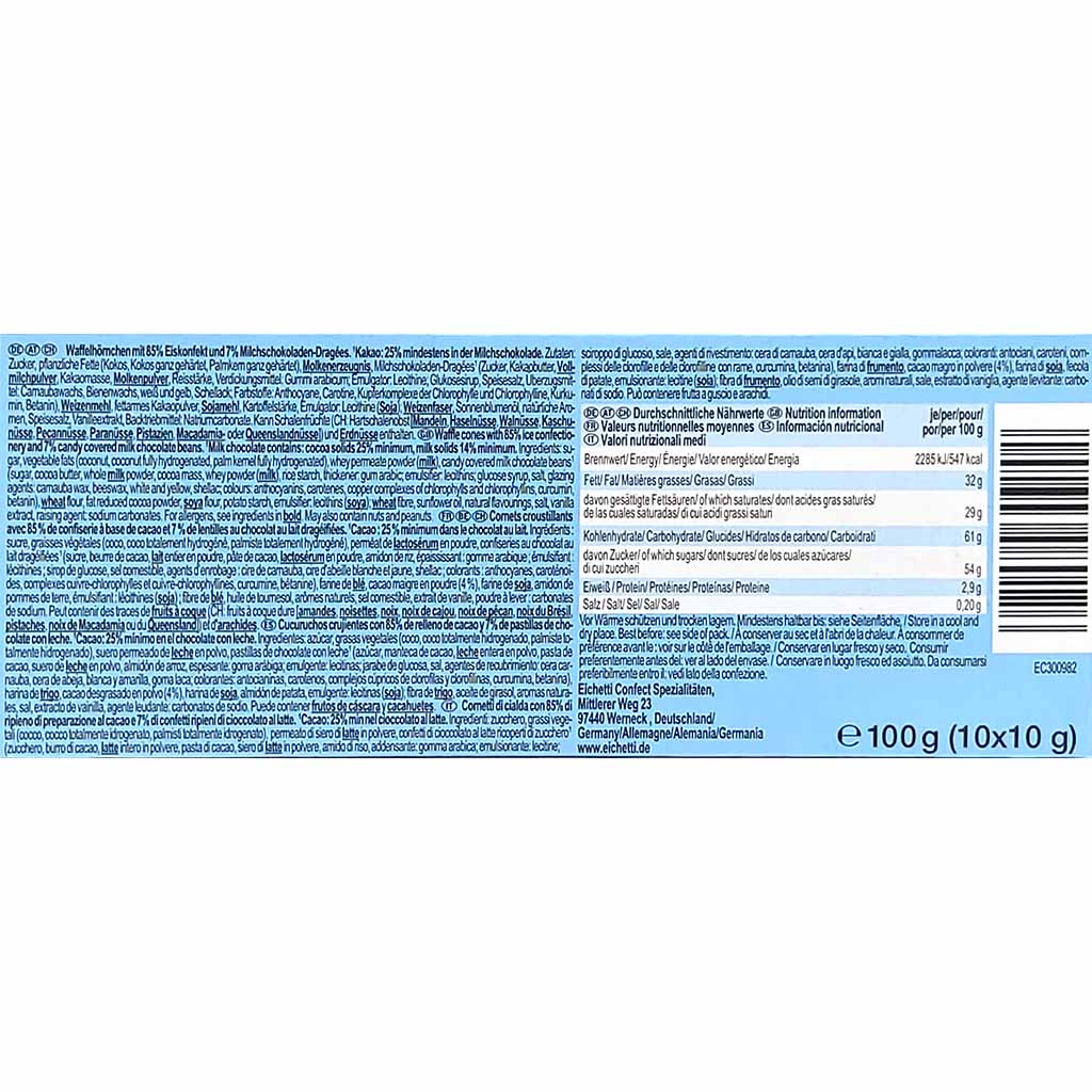 Eichetti Happy Crispy Cups 100g MHD:31.8.25