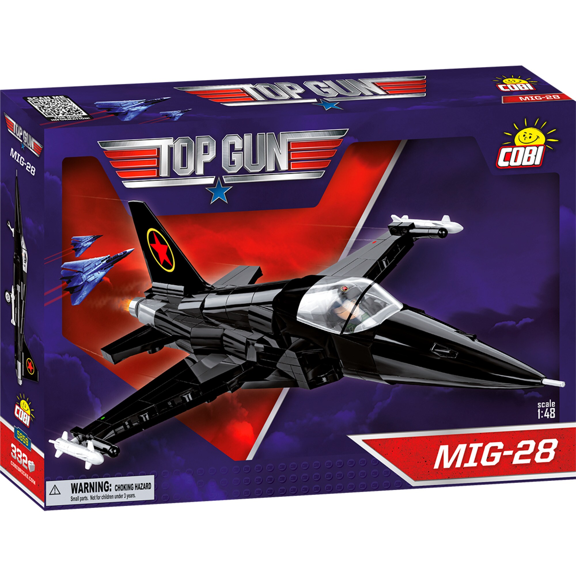 COBI Konstruktionsspielzeug Top Gun MiG-28