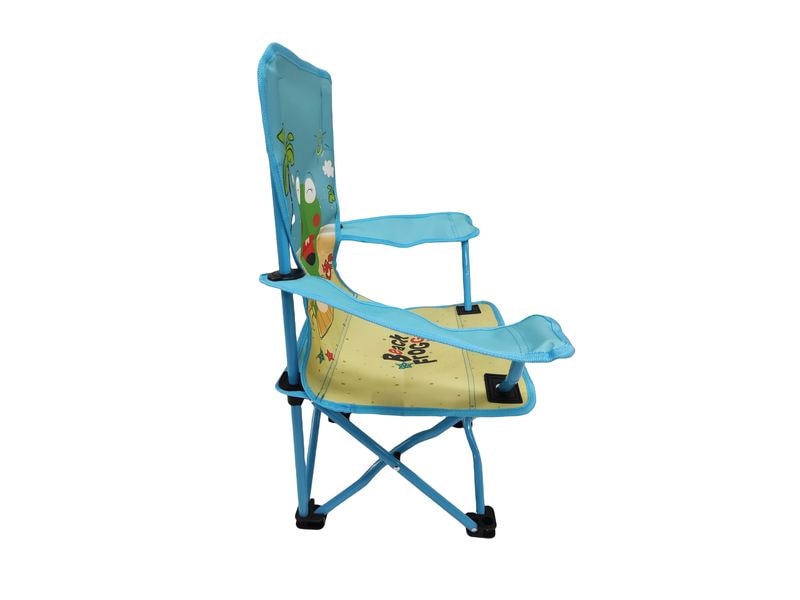 KOOR Campingstuhl Strandfrosch Kinderstuhl mit Tiermotiv