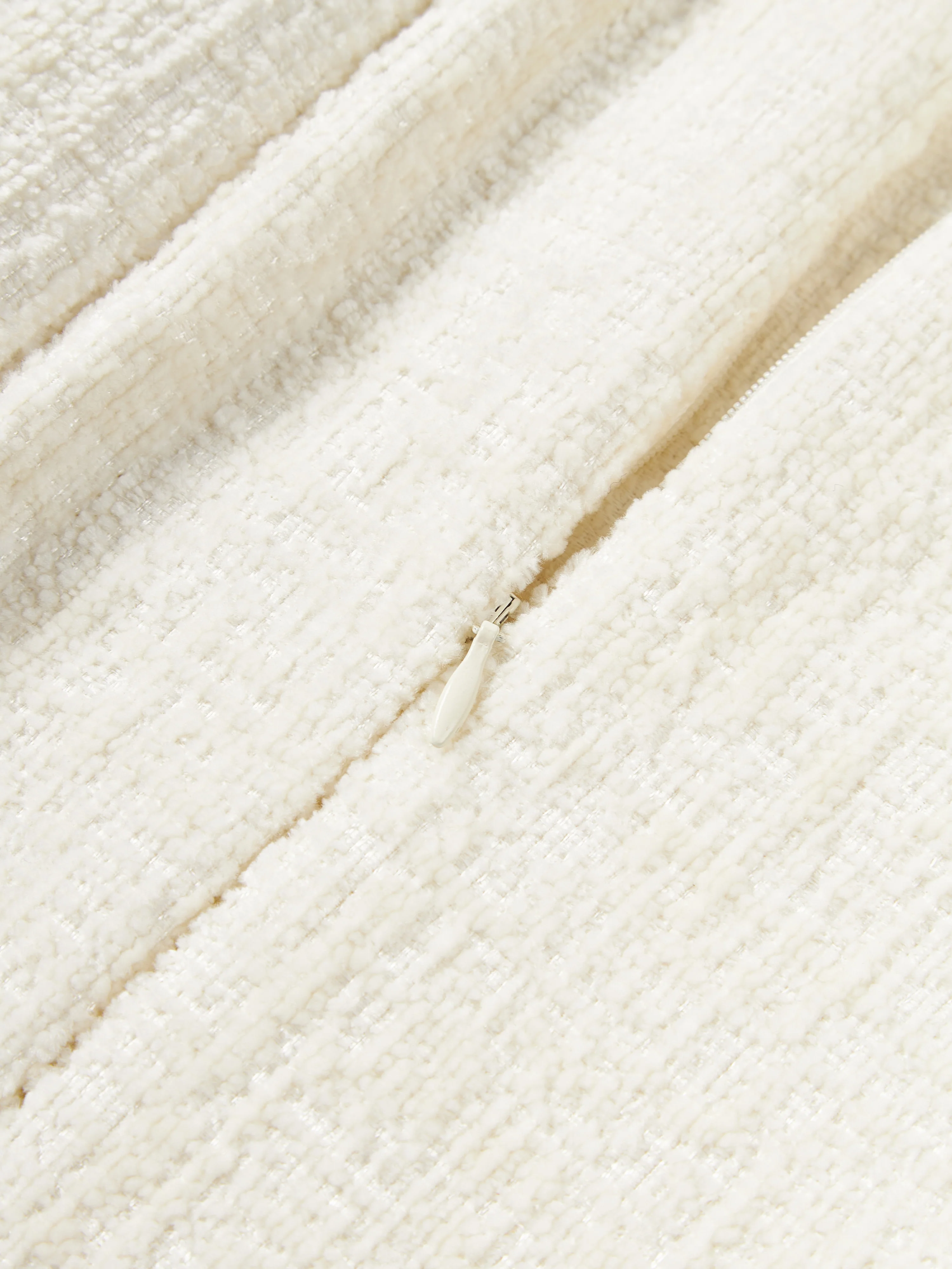 Bouclé kussenhoes Shannon OW 40x60