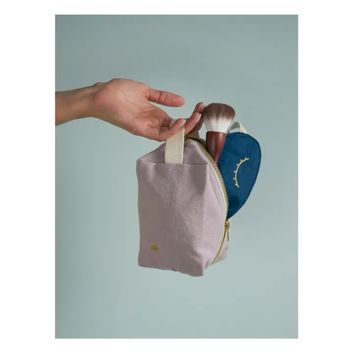 La cerise sur le gâteau Trousse de toilette Cube Iona | Lilas