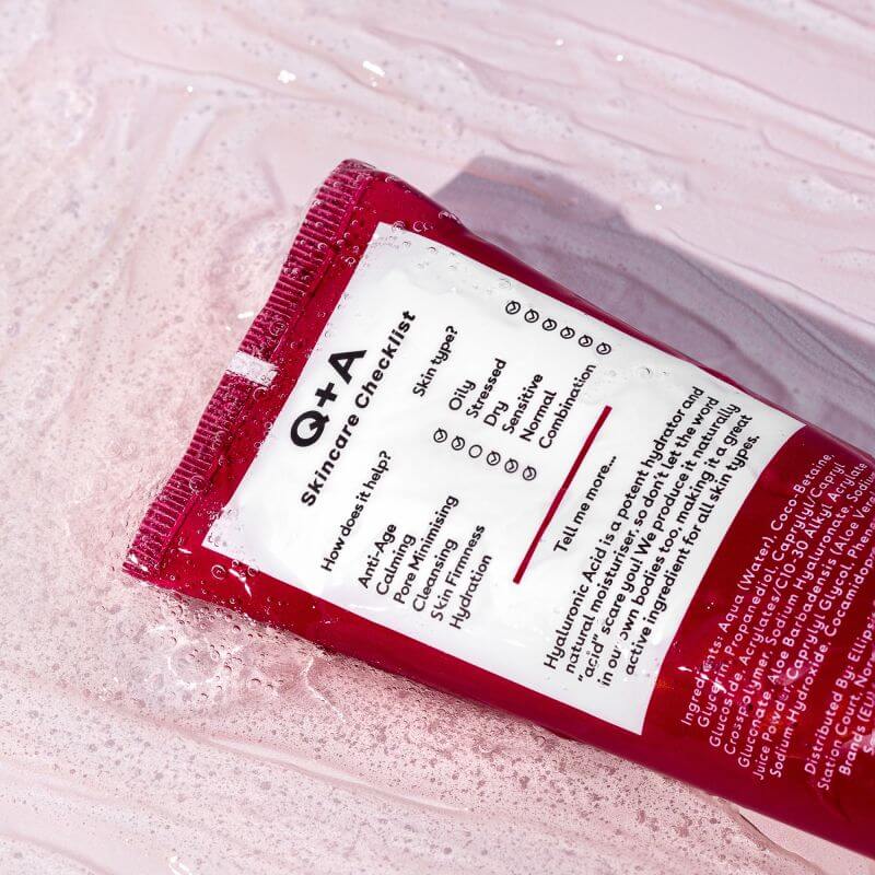Gel Nettoyant Hyaluronic Acid Q+A 125ML