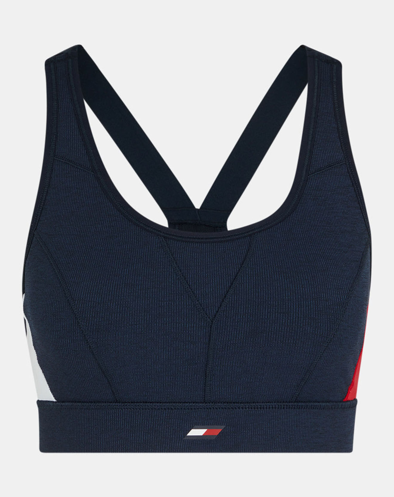 Tommy Hilfiger Brassière de sport High Intensity Colorblock bleu marine