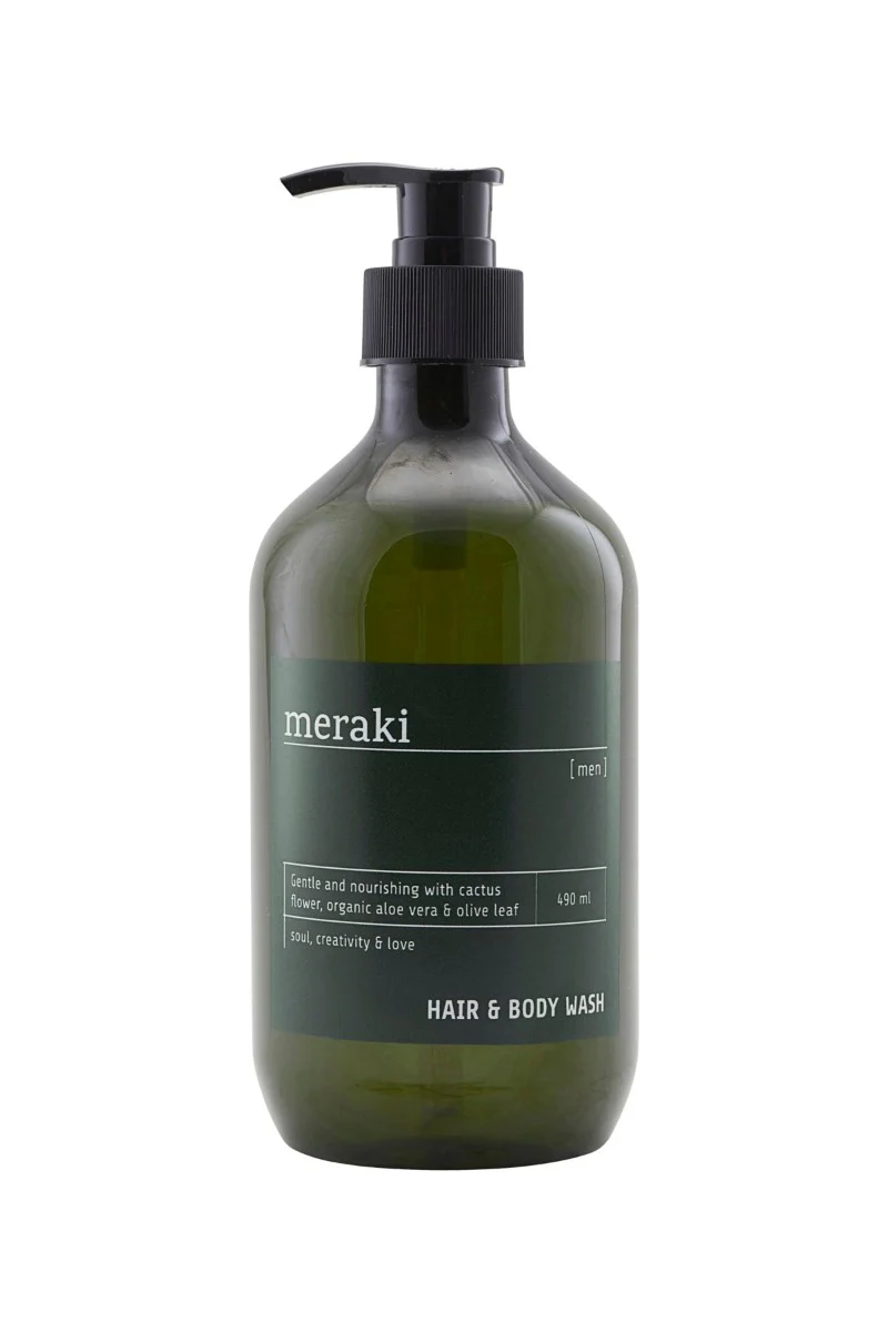 Meraki  Hair & body wash, men - 490 ml.